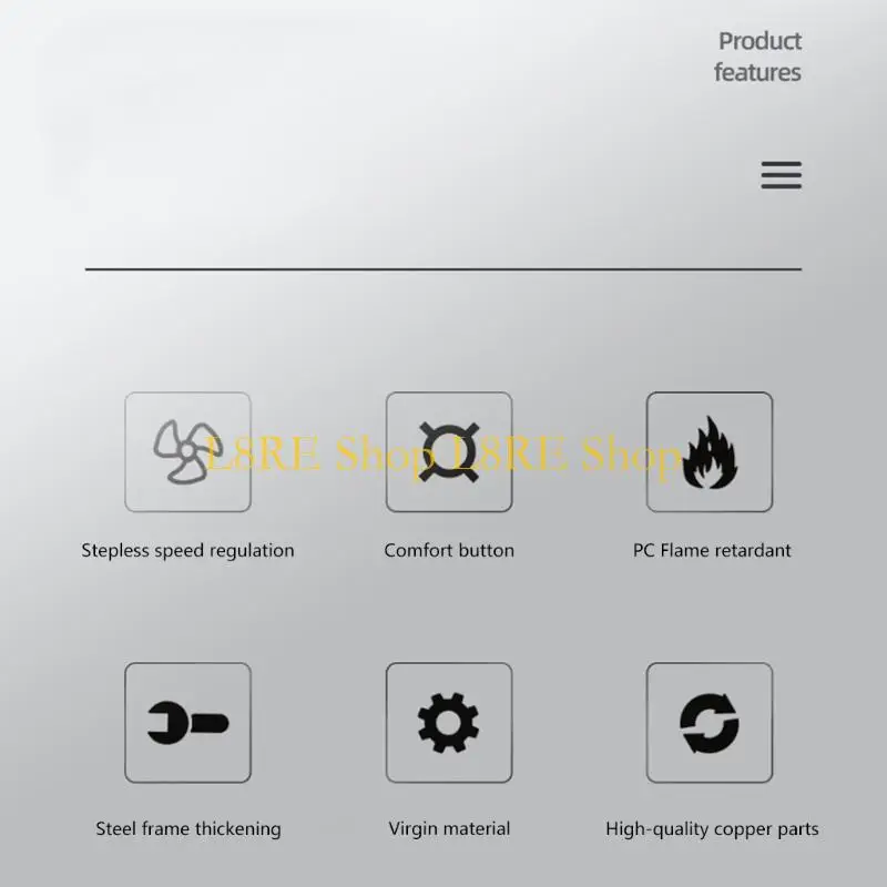 L8RE متغير التحكم في سرعة المروحة مع بدلة التبديل لمعظم مراوح سقف العلامة التجارية بديل لائعي سرعة المعجبين ، أبيض