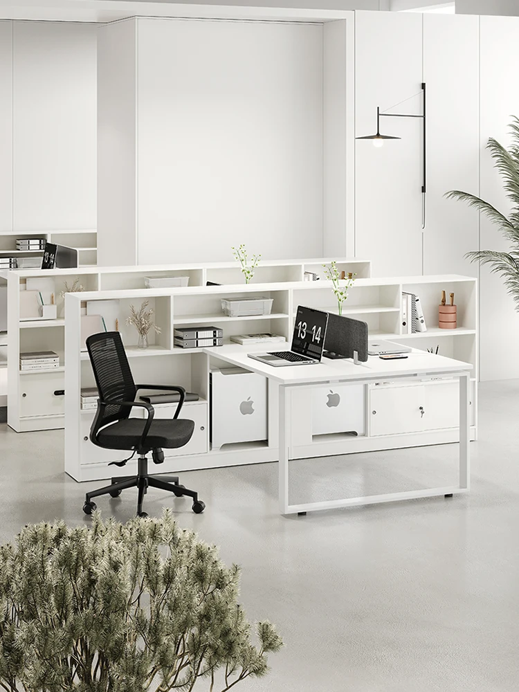 Financial Office Desk and Chair Combination 4 Office Desk Staff Office Desk