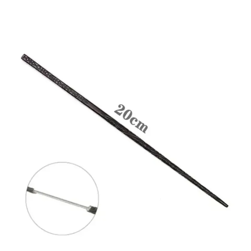 Neuer Anime-Cosplay-Metallstab, magischer Zauberstab, Harri-Dekoration, Spielzeugzubehör für Bacchetta Di, Plastik-Zauberstab. – Detail 20