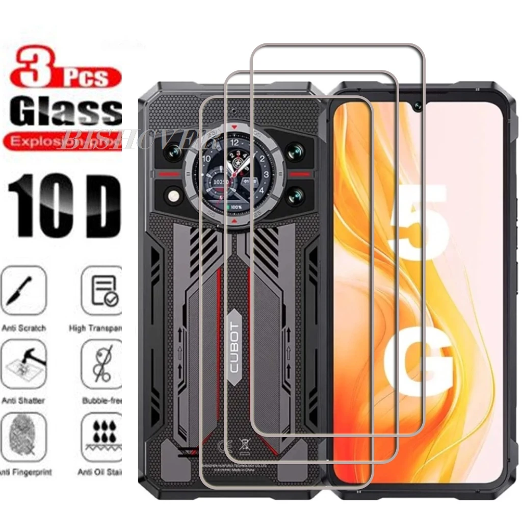 3pcs Tempered Glass For Cubot KingKong 11 6.72" 2025 CubotKingKong11 KingKong11 Screen Protector Tempered Glass Film