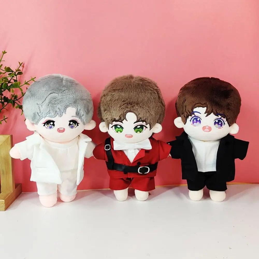 Formal Wear 20cm Cotton Doll Clothes Suit Shirt Doll Clothes Outfit Lovely Collection Doll Dress Up Set Children's Gift