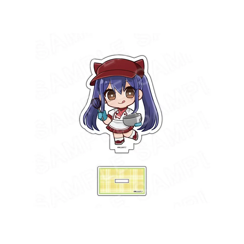 10cm 100 YEARS QUEST‌ Academy Keychain Model Figure Cosplay Plate Holder Topper Birthday Fans Gift