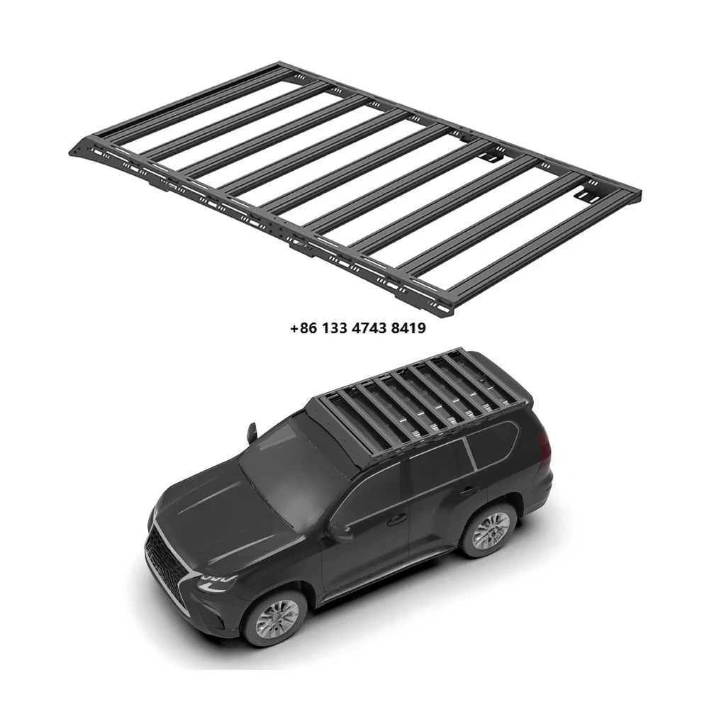 

Стальной багажник на крышу GX 460, оптовая продажа от производителя, алюминиевый багажник на крышу для внедорожников 4x4