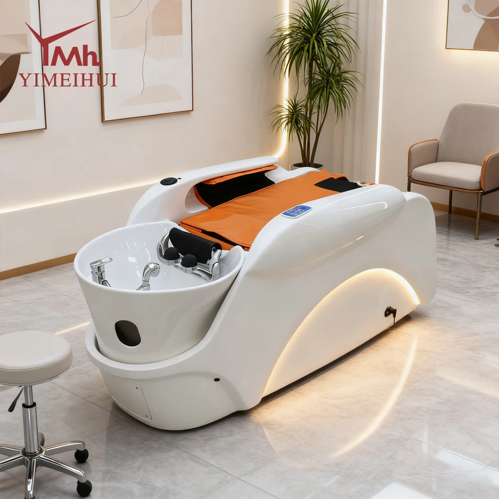 

Multi Function Head Shower Massage Shampoo Chairs Sink Bowl Hair Salon Water Treatment Camilla Head Spa Bed