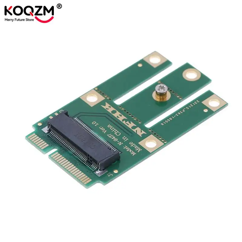 A+E Key A Key M.2 NGFF Wireless Module To MINI PCIE Adapter For Wifi Bluetooth Wireless Card