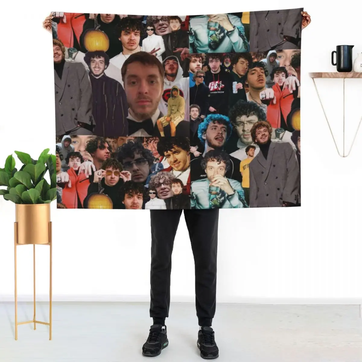 Jack Harlow Gift Throw Blanket Decoratives bed plaid Bed covers wednesday For Decorative Sofa For Sofa Thin Blankets