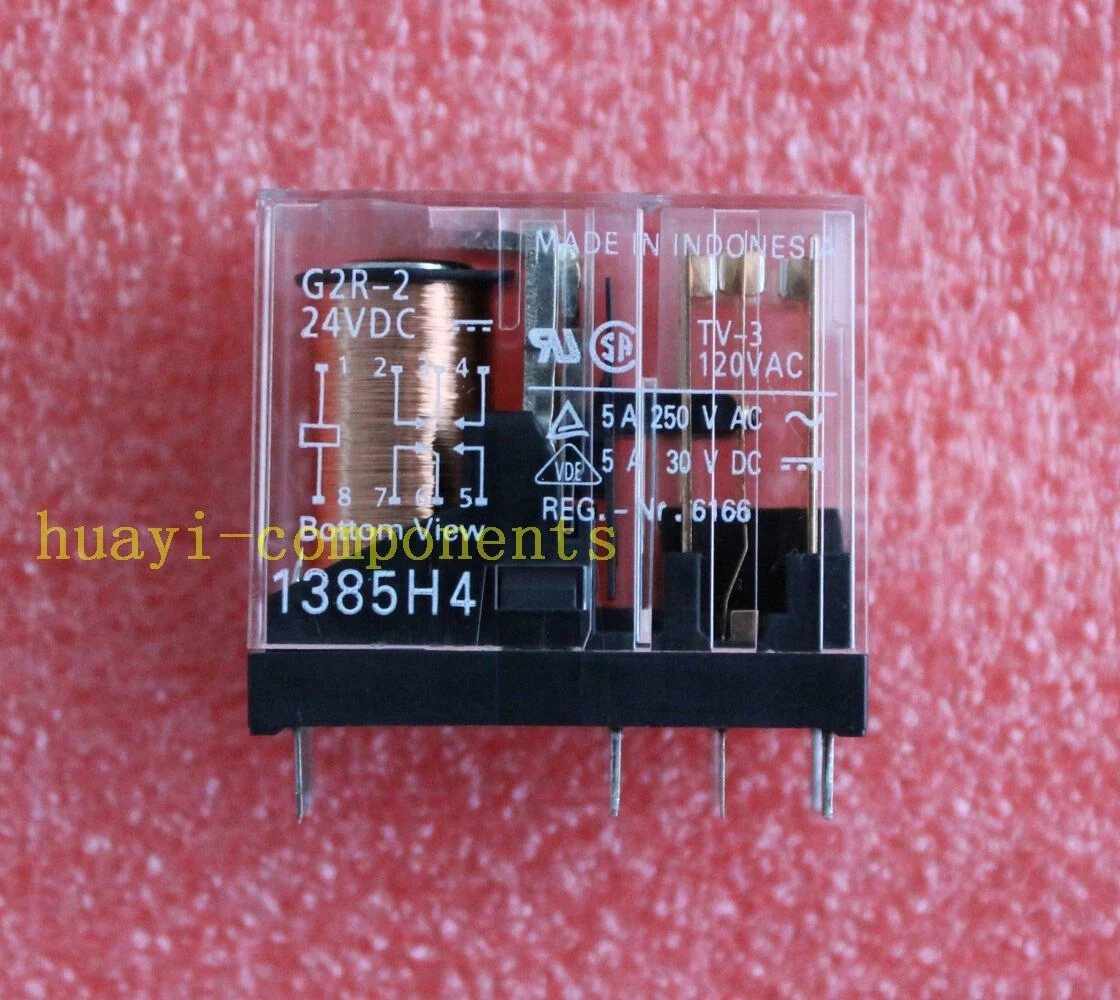 2PCS G2R-2-24VDC Ne…