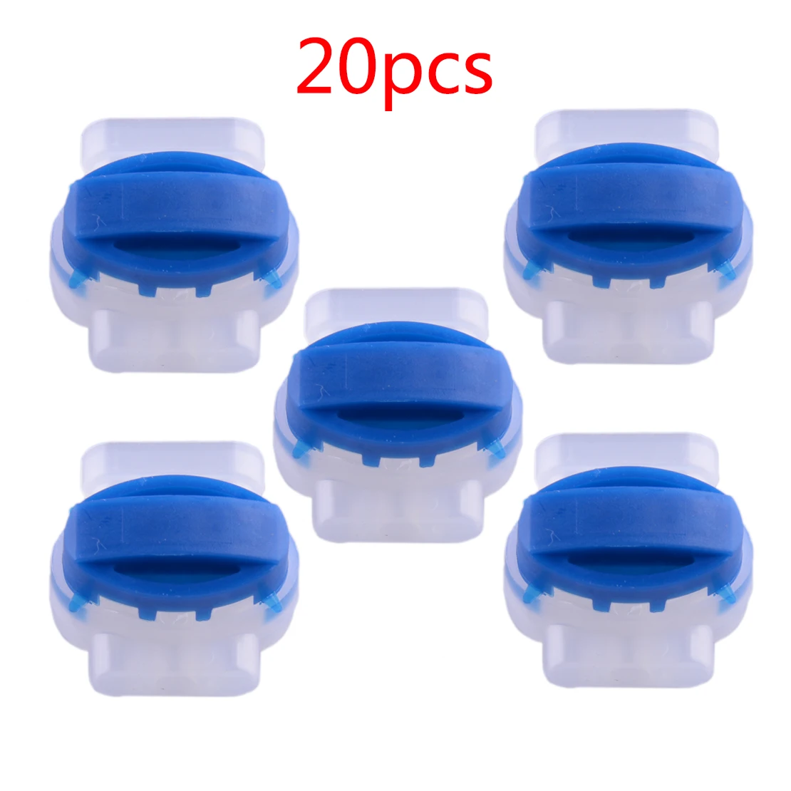 LETAOSK 20pcs/Set Wire Connectors 3 Holes Fit for Outdoor Garden Automower Robotic Lawn Mower 22AWG to 14AWG