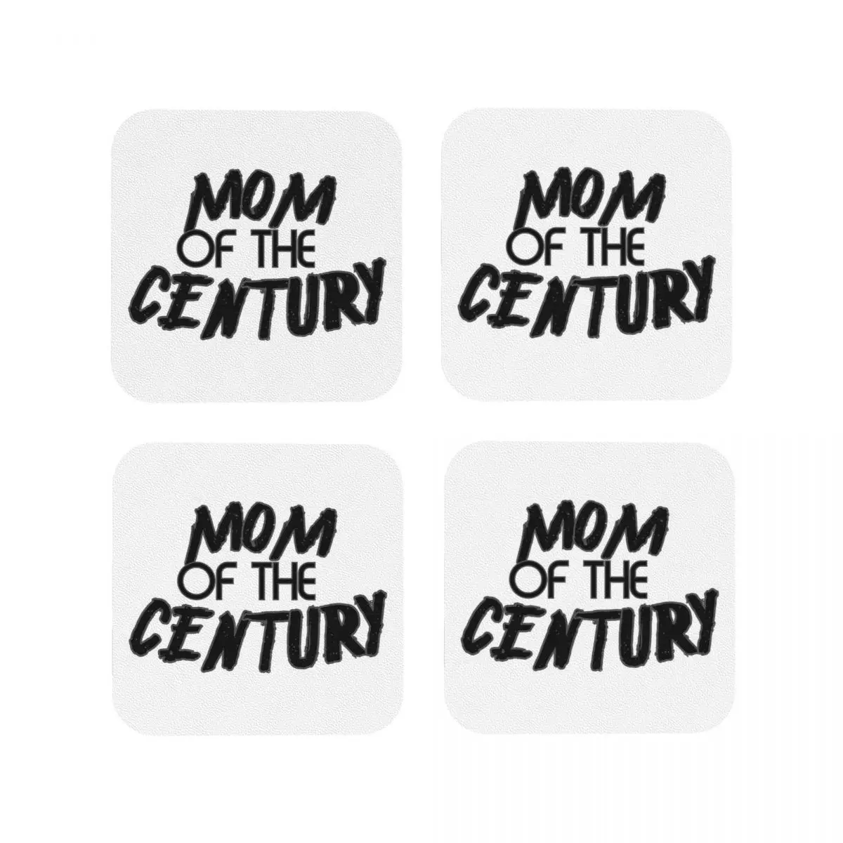 

Подставки «Мама века», кухонные салфетки, нескользящие изоляционные коврики для чашек, кофейные коврики для декора, домашняя посуда, подушечки, набор из 4 шт.