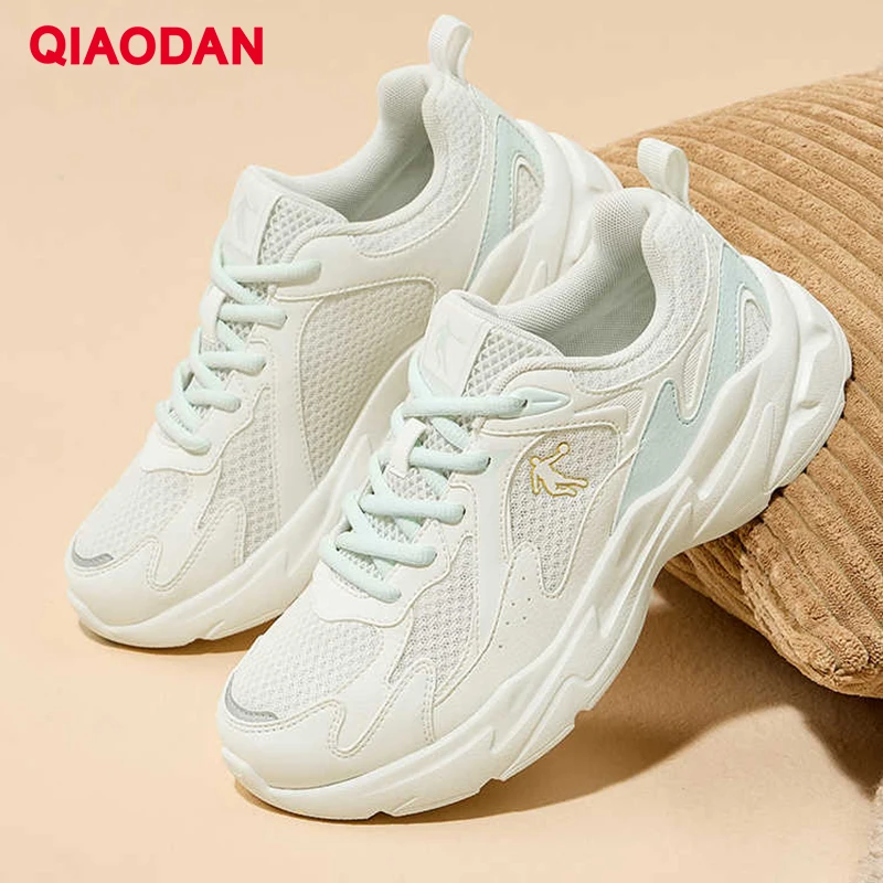 

QIAODAN Women Casual Shoes 2026 lightweight Comfortable Athletic Running Shoes Mesh Breathable Walking Sneakers QXL042261407