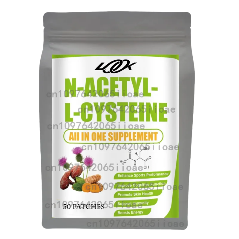 

Hot Sale 30 Patches NAC L-glutathione Supplement Milk Thistle Extract and Vitamin C To Support Immune Function
