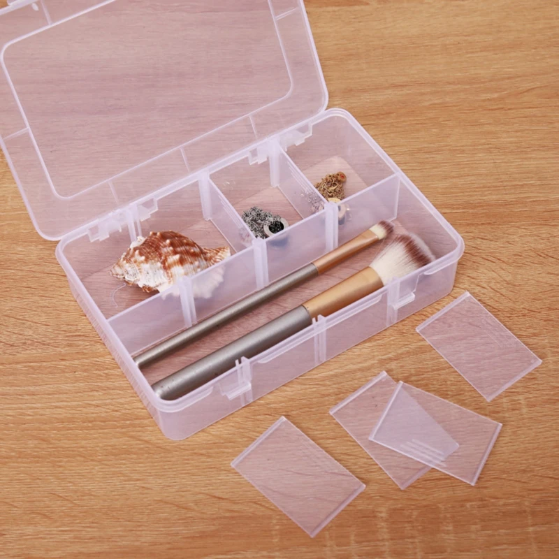 Plastic Storage Box Case Home Organizer Jewelry Beads Pill Boxes Multifunction Screw Components Sorting Organizer Parts
