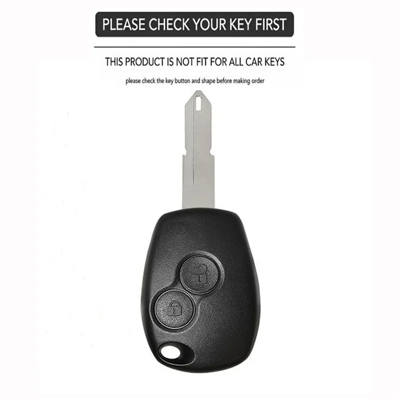 New Car Key Case Cover for Renault Megane Modus Espace Laguna Duster Logan Sandero Fluence Clio Kango for Nissan Almera Terrano