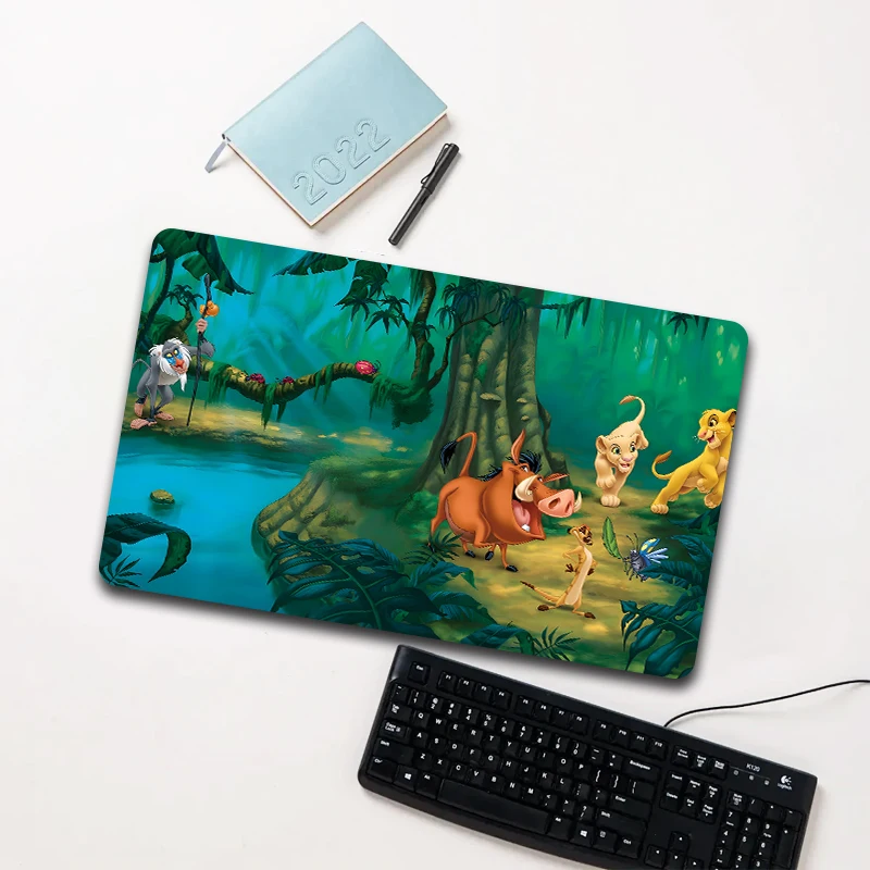 

Disney The Lion King Jungle Group Mouse Pad Large Non-slip Waterproof Desk Mat for Laptop Office