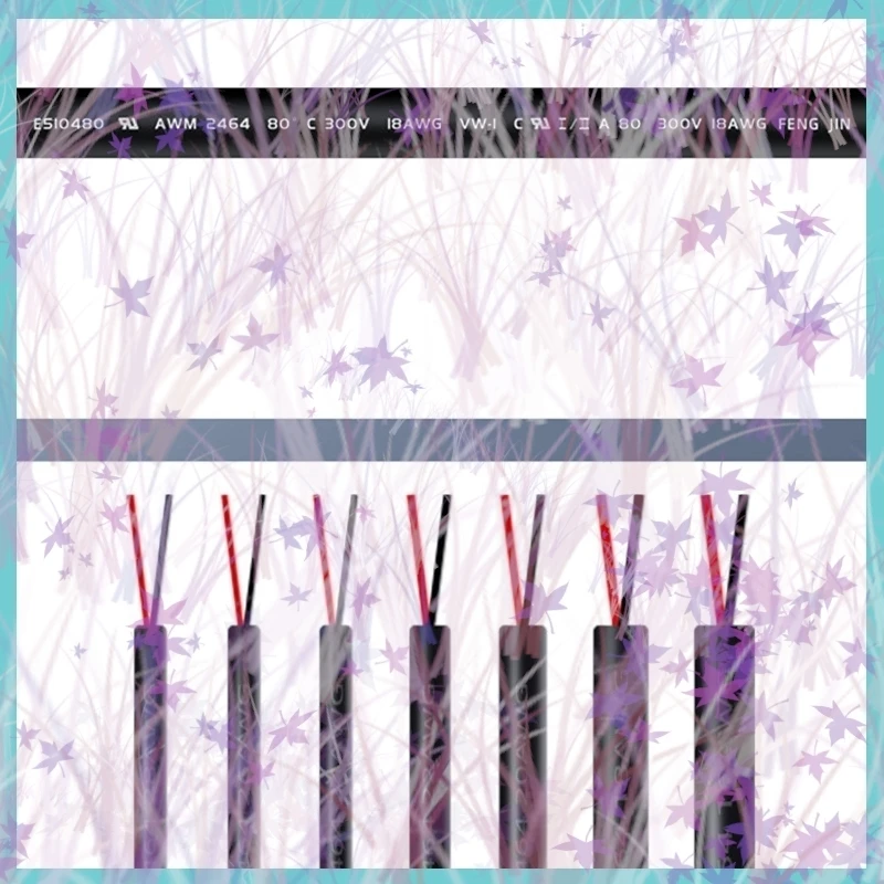 1/2/5M 22/24/26/28AWG 2Pins DC Power Cable Wire Copper Insulated Electrical PVC Extension cord for USB Fan LED Strip Cable C4