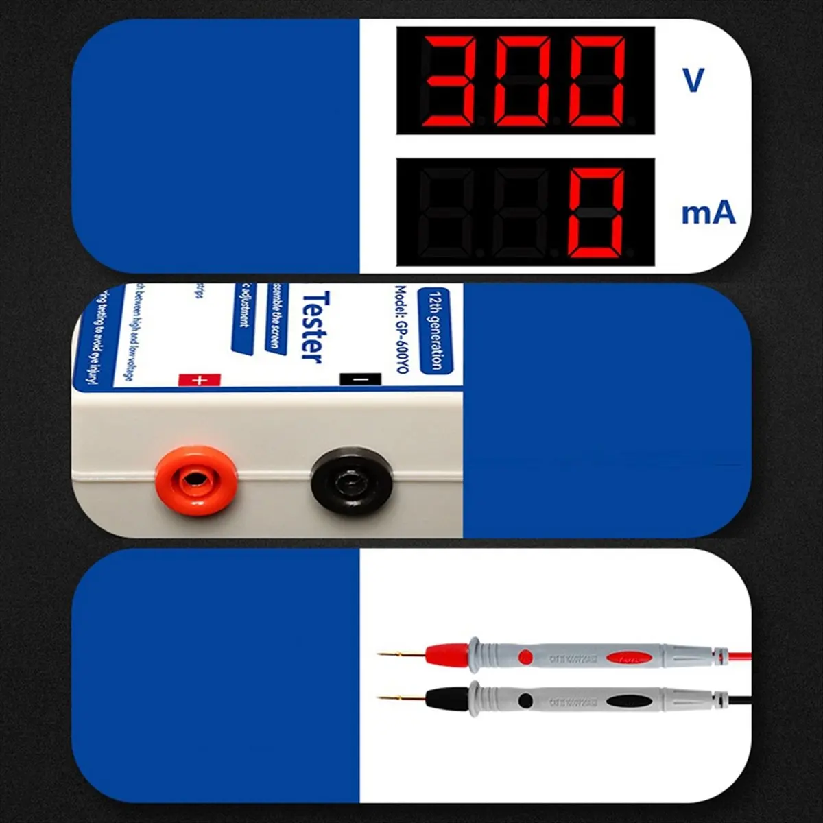 

*N21R Светодиодный тестер 0-300 В Выход Тестер светодиодной подсветки телевизора Многоцелевые светодиодные ленты Бусины Бар Лампа Тестовый инструмент Вилка европейского стандарта