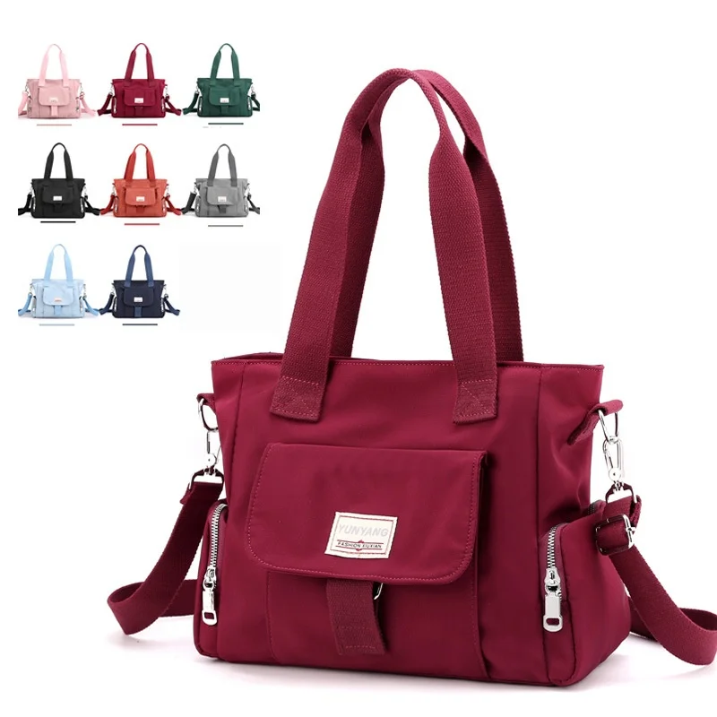 Casual Stylish Women's Handbag Tote Large Capacity Mommy Bag Durable Multi Compartment Shoulder Bag for Commute Travel Shopping