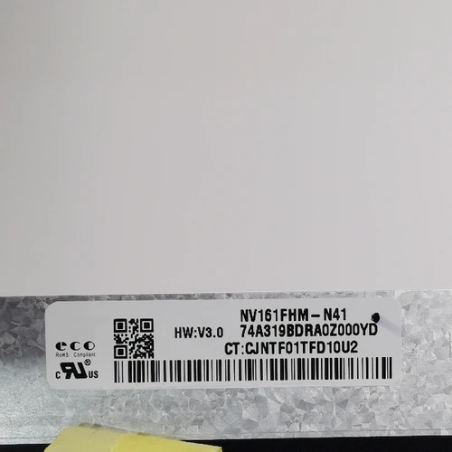 Imagen 2 del producto Panel de pantalla lcd NV161FHM-N41/N62 NV161FHM-N61/EA2/EA3 para portátil, matriz LED delgada de 16,1 pulgadas, 1920x1080P FHD IPS 60HZ