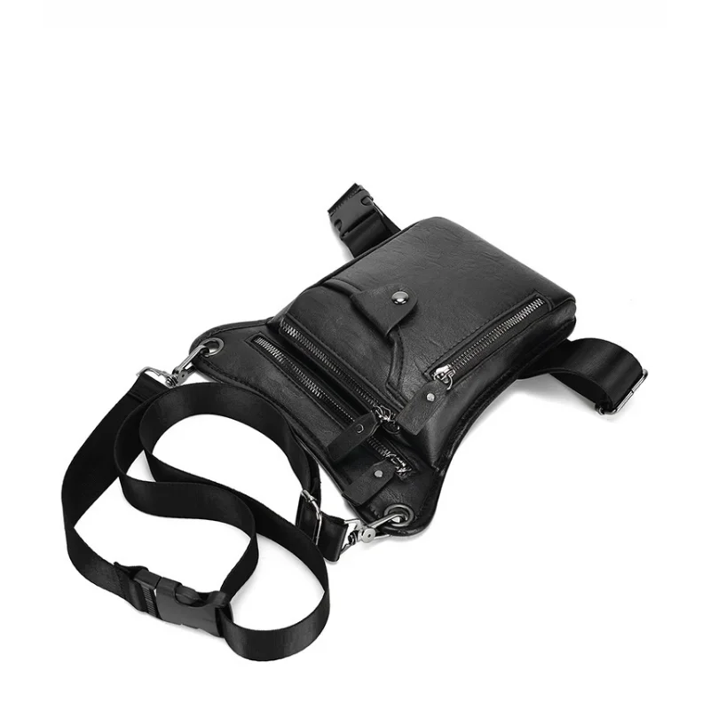 

Водонепроницаемая поясная сумка на бедро из ПУ, портативная, для активного отдыха, мотоциклетная, на пояс, на бедро, на плечо