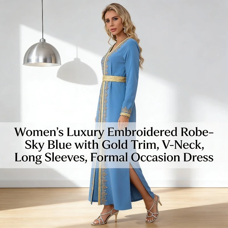 

2026 Новое женское платье с открытой передней частью Ближневостока, арабский халат с длинными рукавами и кружевной отделкой