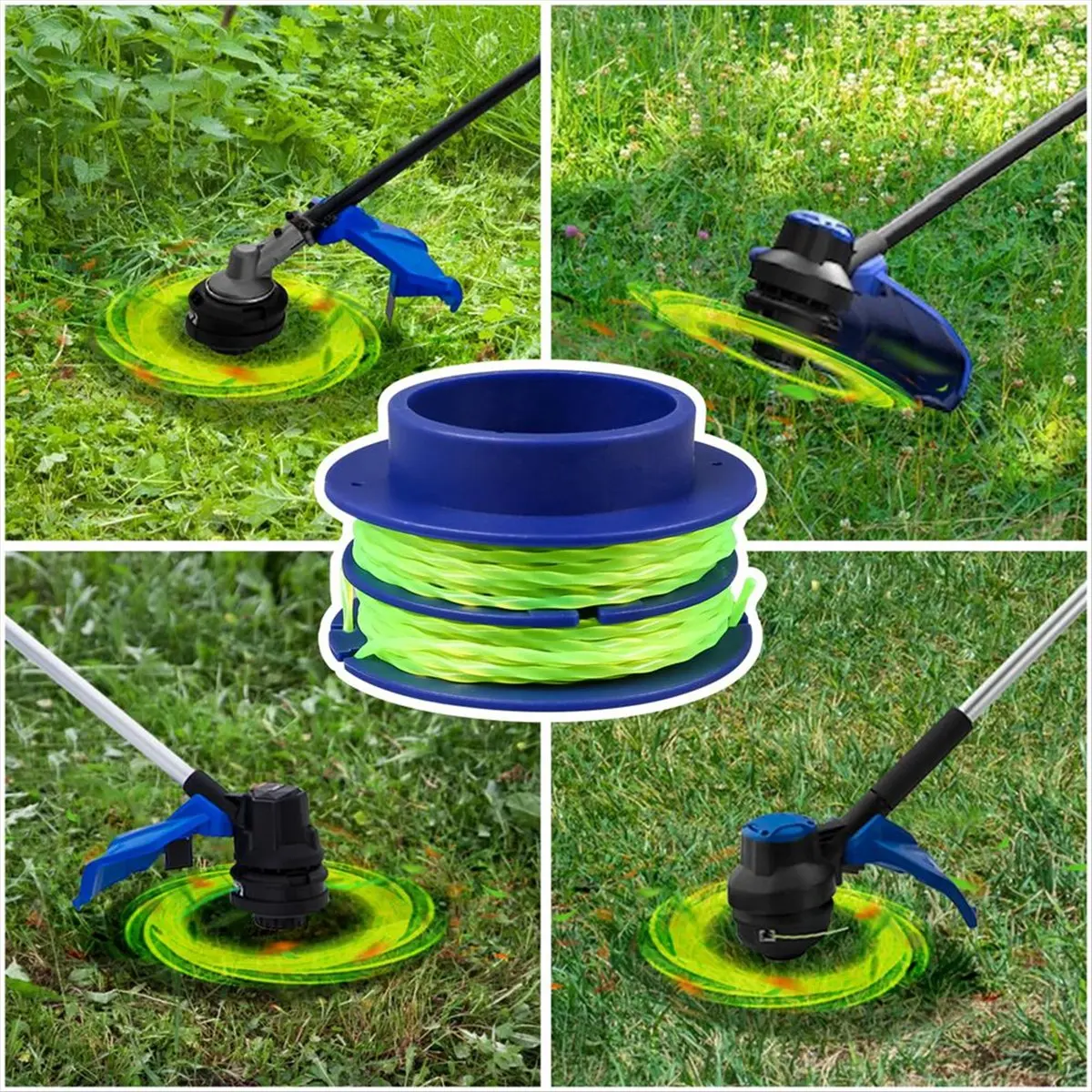 

Сменная катушка A23PBG 0.080 дюйма с двойной леской, совместимая с триммером Max (3 шт.)