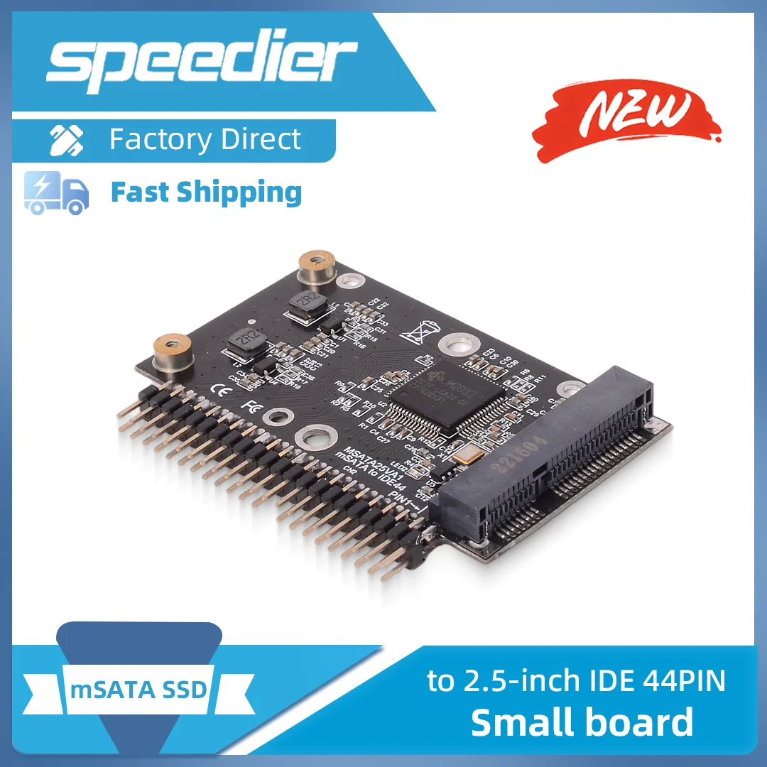 MSATA SSD To 2.5-inch IDE 44PIN Small Board Industrial Embedded Mobile SSD