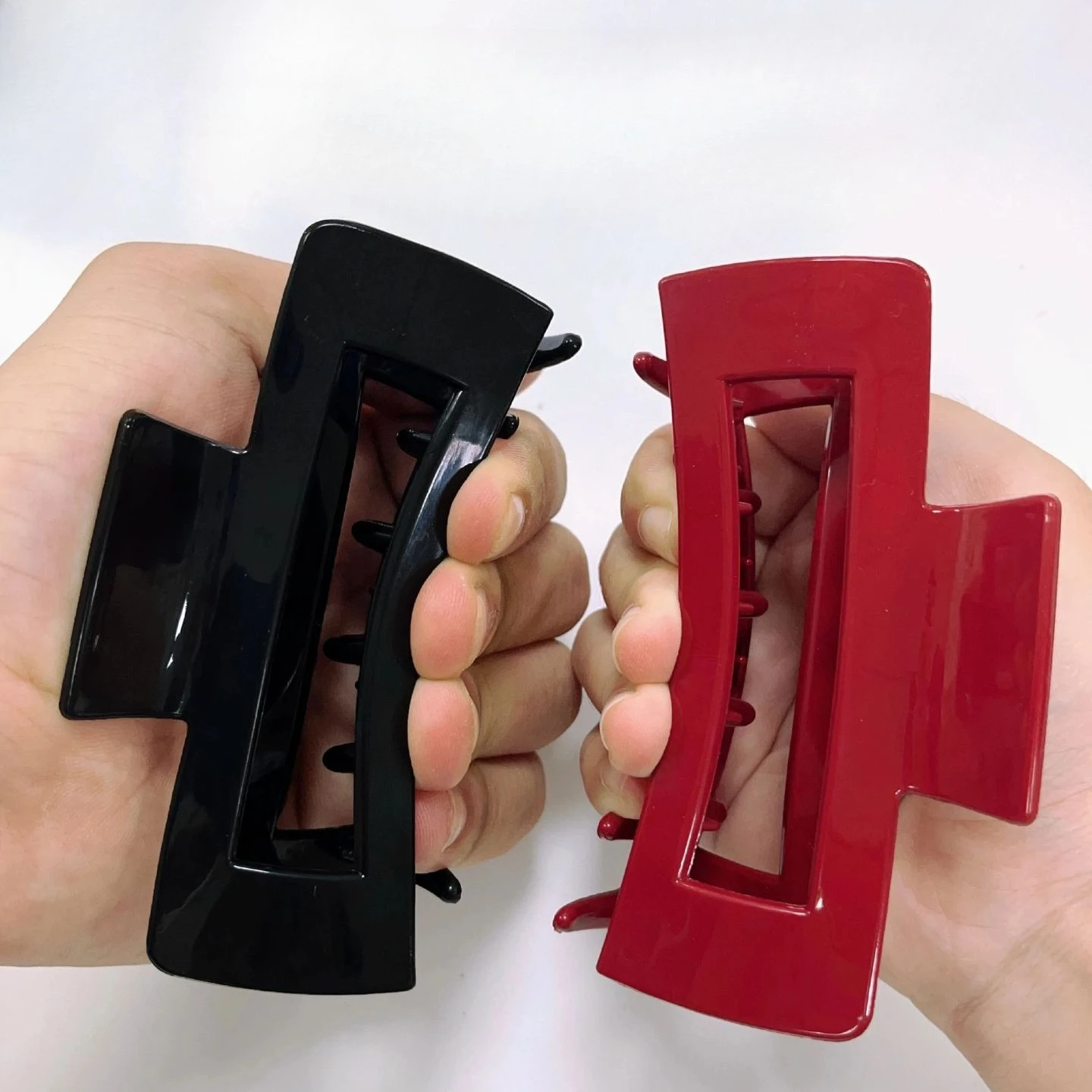 

2025 NEW Durable Soft Silicone Hair Claw Anti-collision Claw Clips 10.5CM Large Crab Hair Clips Hair Accessories for Women Girls
