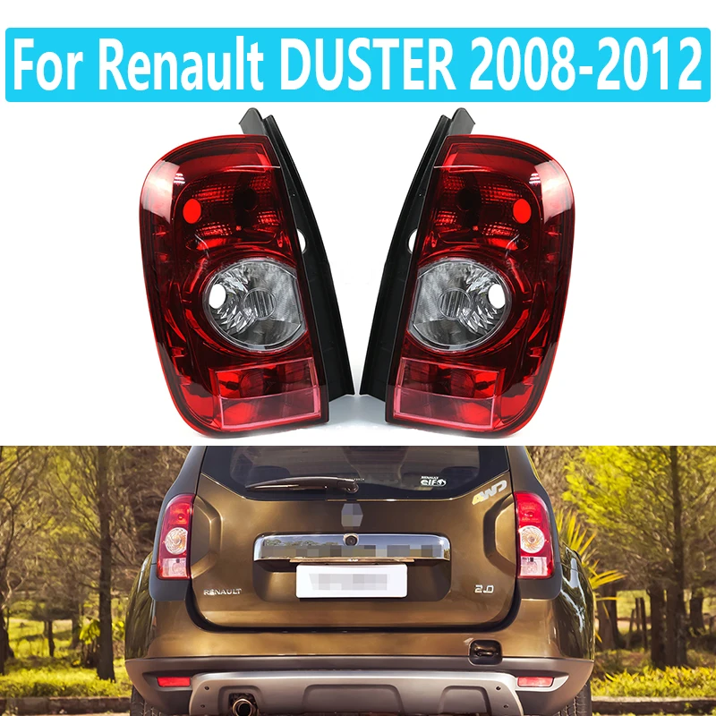 

Для Renault DUSTER 2008 2009 2010 2011 2012, крышка заднего фонаря, сигнальная лампа тормоза, задний фонарь 265500033 Р 265550035 Р
