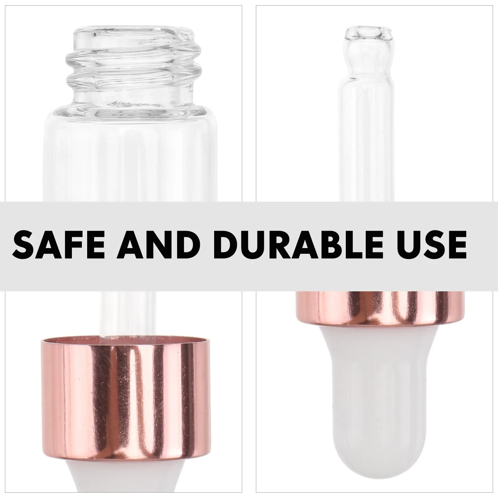 30 قطعة 3 مللي زجاجات قطارة زجاجية صغيرة الحجم حاويات الزيوت الأساسية للسفر المنزلي لا تسرب زجاجة قطارة الزيت العطري