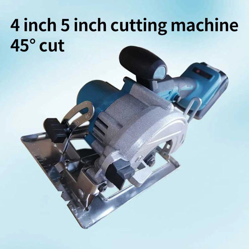 Authoritative electric circular saw 4 inch 5 inch cordless wood saw portable stone cutting machine disc cutting chainsaw