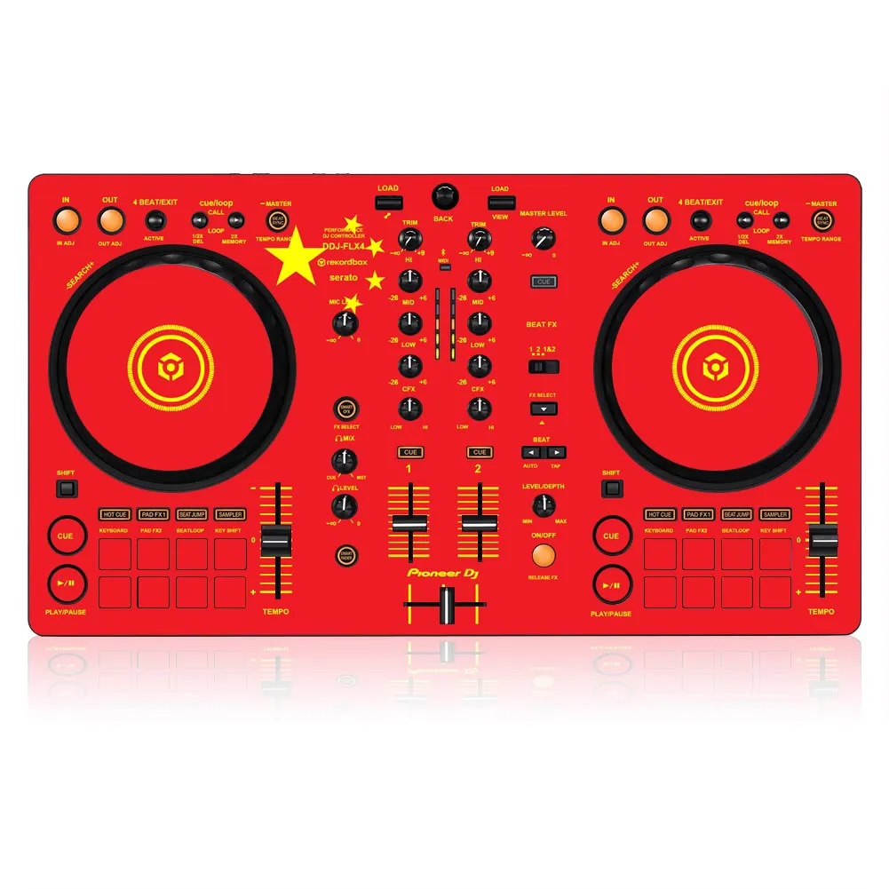 Pioneer DDJ-FLX4 All-in-one Film Controller Disc Player Ddjflx4 Sticker. Not DJ controller!