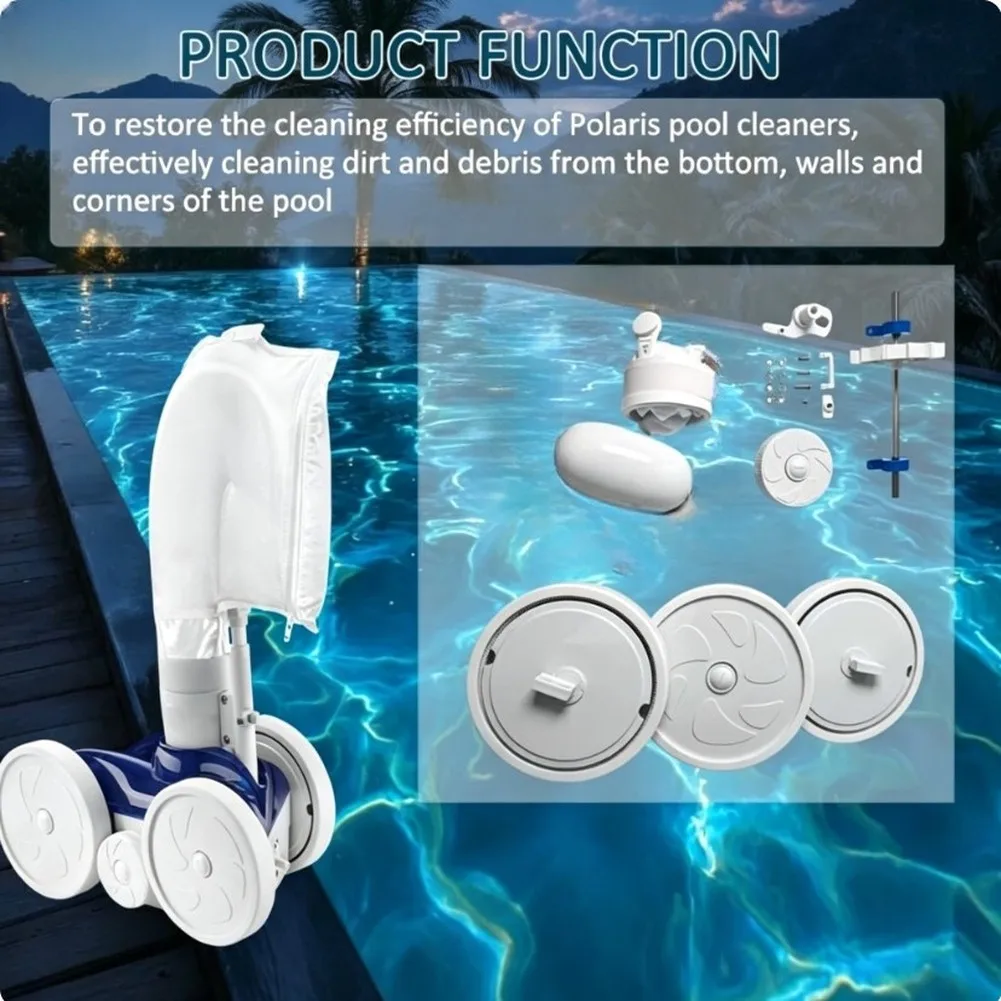 C16 Idler Wheel C86 Turbine A20 Floating Head Maintenance Kit Compatible with For Polaris 180 280 Pool Cleaning Systems