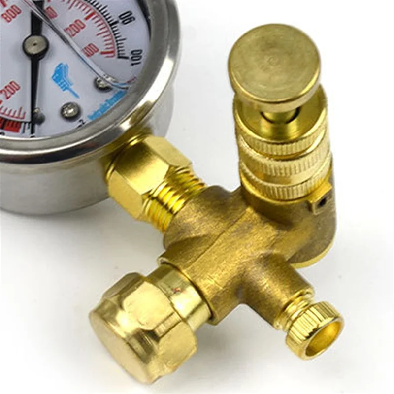 BNVN-Nitrogen Gas Charging Pressure Gauges Hydraulic Breaker Hammer Device Movable External Thread