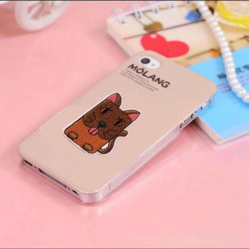 Cartoon Animal Embroidery Patch Self-adhesive DIY Sticker for Mobile Phone Case Clothes Decoration,Hole Repair Accessories