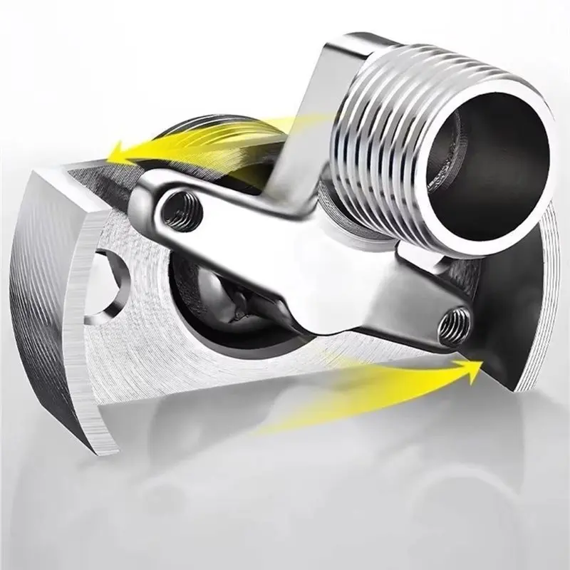 AB42-Shower Conversion Foot Adjustable Faucet Angle Bent Foot Eccentric Screw Angle Faucet Adapter Corrector Accessories