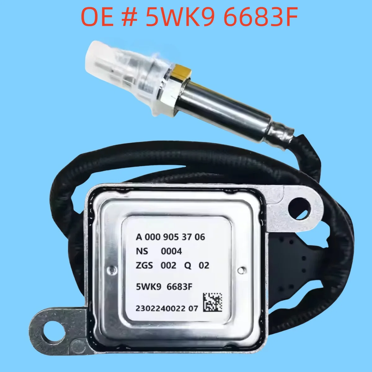 

High quality New A0009053706 5WK96683F New Nitrogen Nox Sensor for Mercedes Benz GL350 13-16 3.0L ML250 2009-2010 2.1L