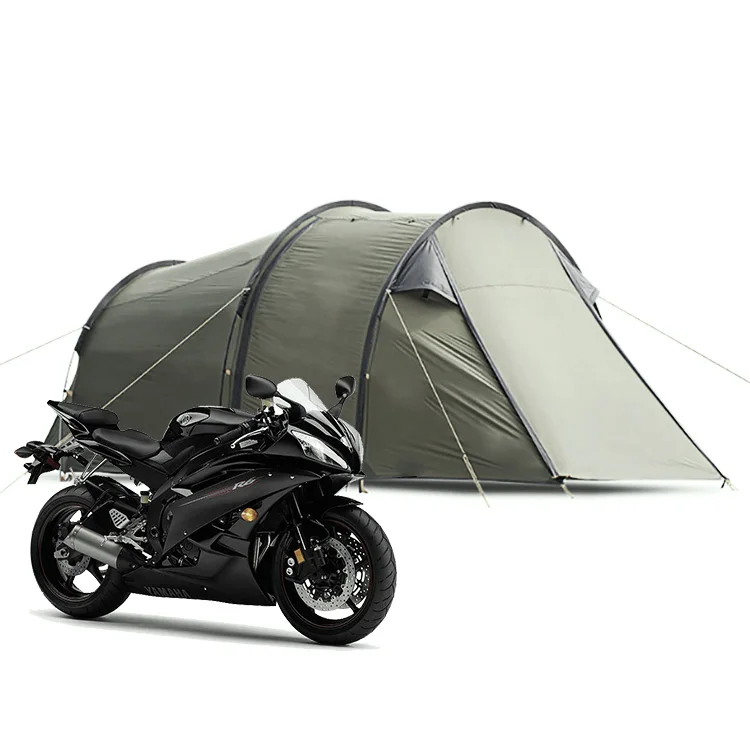 

Hot Sale Anti-dust Durable Waterproof Hiking Motorcycle Storage Outdoor Motorcycle Camping Tent For Camping