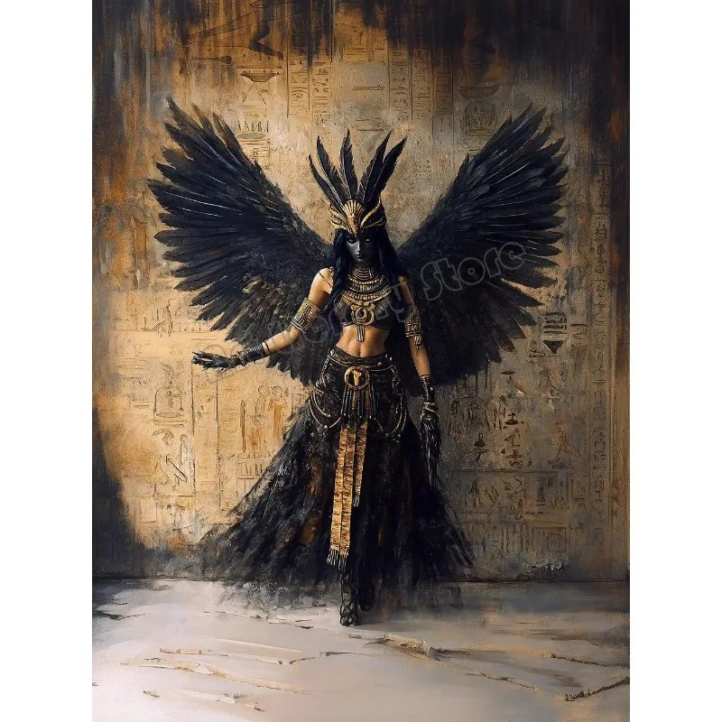 Dark Goddess Gaia/Hecate Greek Mythology Norse Witch Magic Gothic Fantasy Poster Canvas Painting Wall Art Pictures Home Decor - Image 2