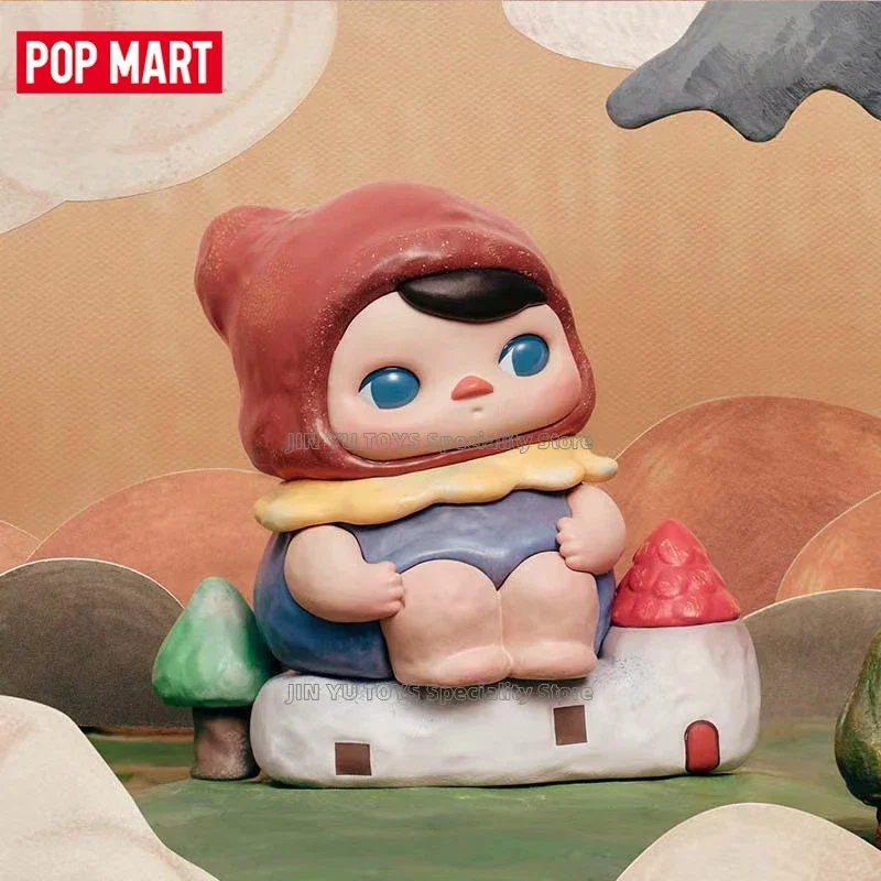 POP MART PUCKY Poko's Adventure Series Caixa Cega Brinquedos Confirme Estilo Bonito Anime Figura de Ação Adorável Modelo de Desenho Animado Presentes de Aniversário