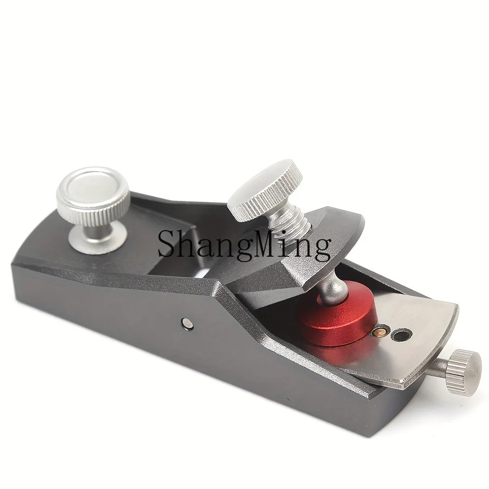 

ZD woodworking planer aluminum alloy mini manual planer European flat bottom edge woodworking planer DIY tool