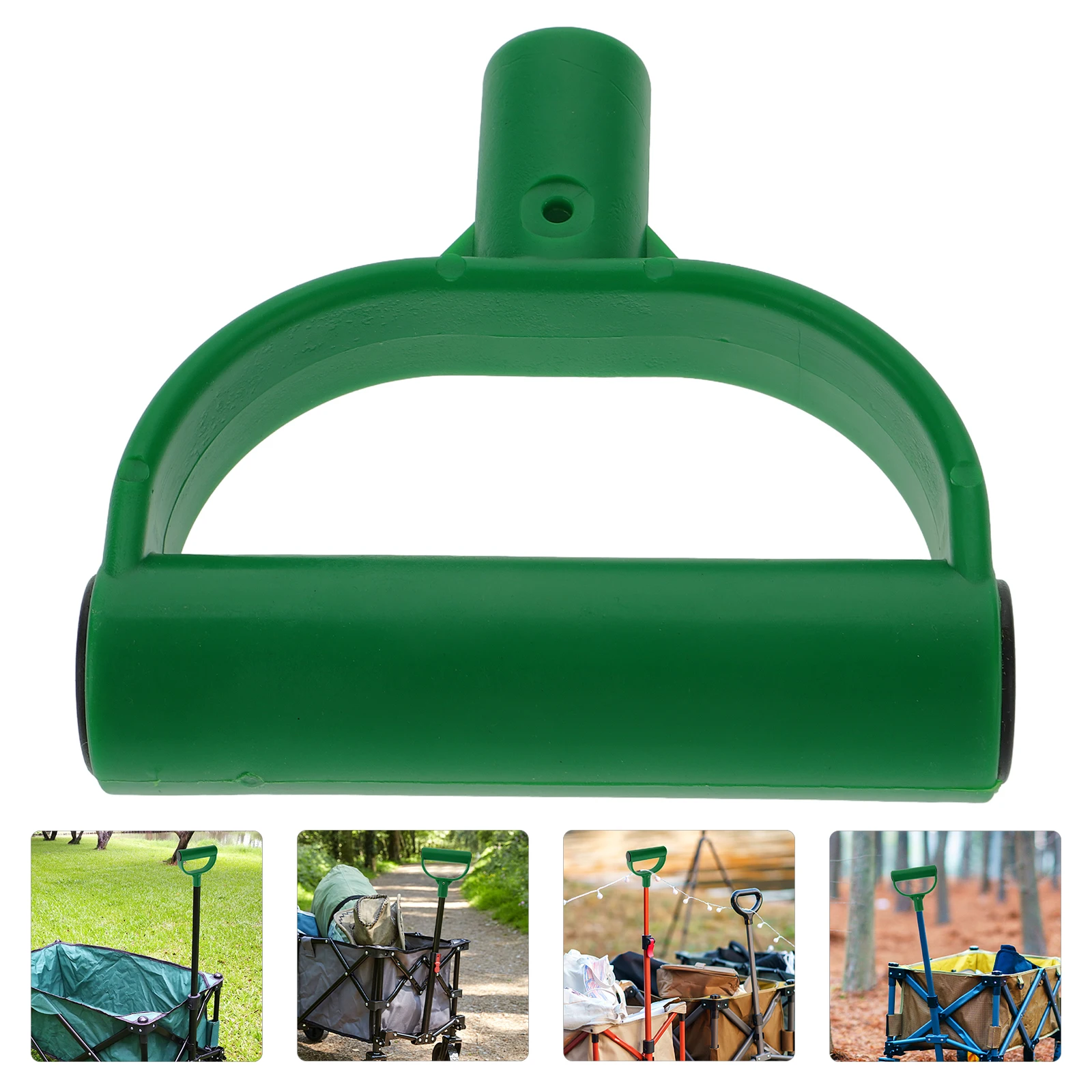 

Ergonomic Replacement Durable Plastic For Camping Wagon Trolley Push For Garden Cart Wagon Handle Grip Outdoor Enthusiasts
