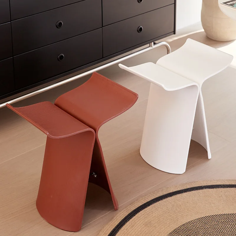 الأثاث فراشة البراز غرفة المعيشة أريكة كرسي الشرفة الأحذية تغيير البراز مقعد صغير الإبداعية مقعد المحمول كرسي للترفيه