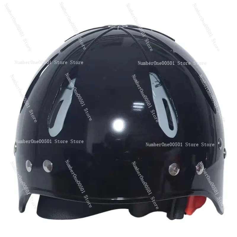 

​Diving Helmet Anti Impact Corrosion Proof for Seawater Red Yellow Tactical Water Rescue Safety Helmet