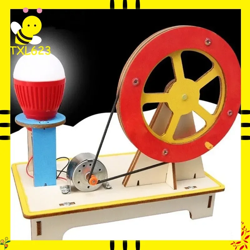 

New 2025 Hand-Cranked Generator DIY Science Technology Toy for Boys And Girls Student Educational Christmas Gift