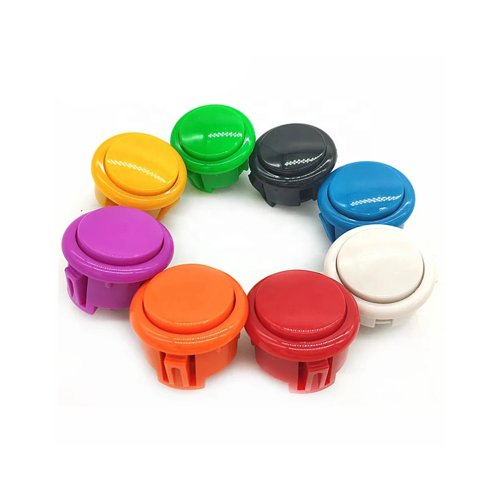 ARCADE PUSHBUTTON BARTOP RASPBERRY STICK yellow