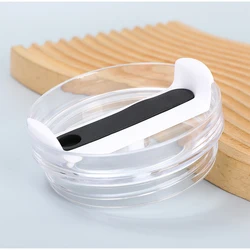 40oz transparent Spill-proof Cup Cover For Stanley Replaceable Creative Spiral Cover Cup Environmental Protection Cup Accessorie