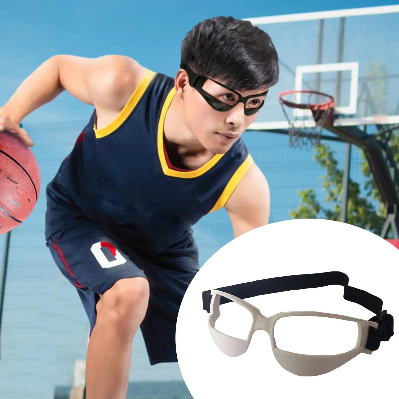 Dribble แว่นตาบาสเกตบอลการฝึกอบรมแว่นตา Heads Up Dribbling แว่นตาสําหรับผู้เล่นวัยรุ่นผู้ใหญ่เด็กบาสเกตบอล