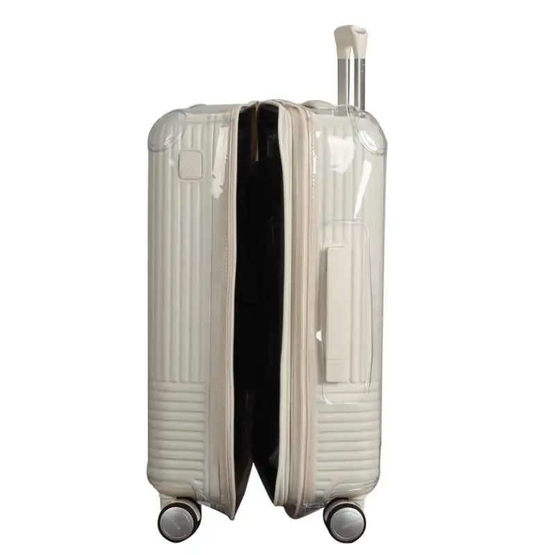 Luggage Cover For Samsonite HK6 Suitcase Protector Covers With Zipper Thicken PVC Luggage Dustproof Covers Cases