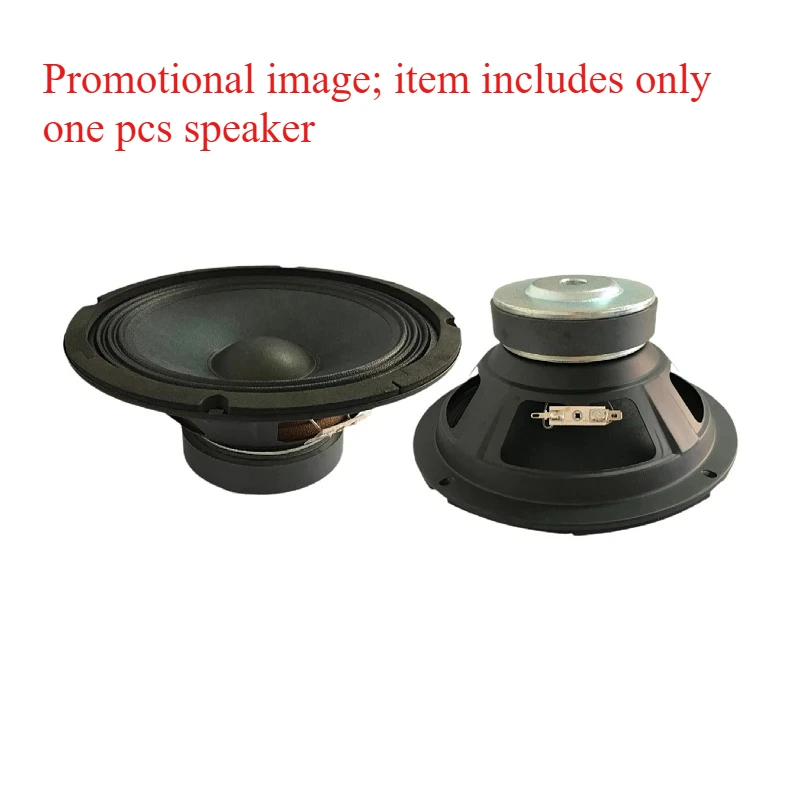 

8Inch RMS 60W Paper cone W-cloth edge 4Ohm/8Ohm optional 35-core voice coil 80mm-Ferrite magnet PA Mid-bass Iron basket Speaker