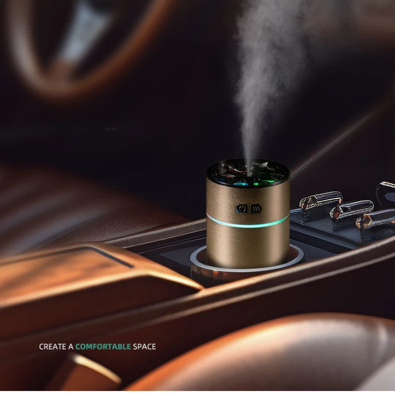New spray car humidifier USB charging portable small aromatherapy large fog volume air car aroma machine car freshener perfume - Image 4